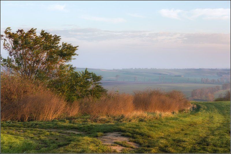 Чехия, Южно-моравский край Осенний вечер фото превью