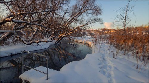 Прогулка вдоль небольшой речушки