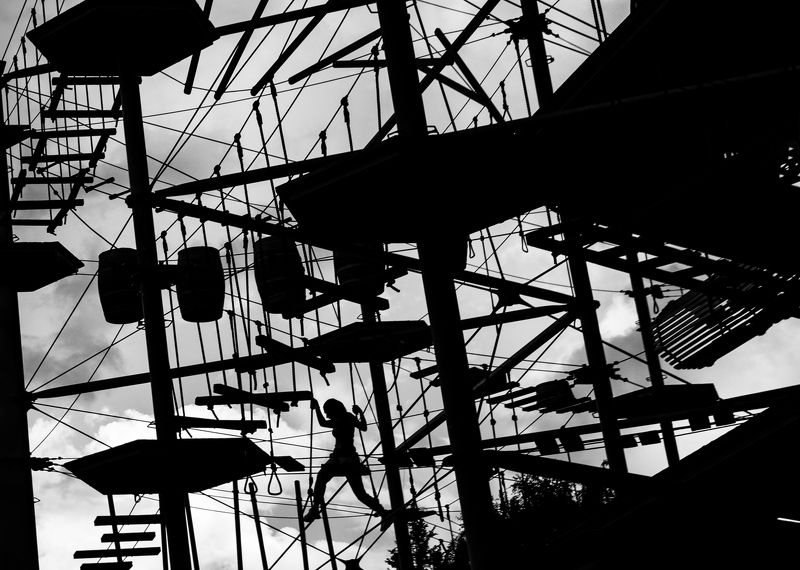 чб,силуэт,жанр Марионетка фото превью