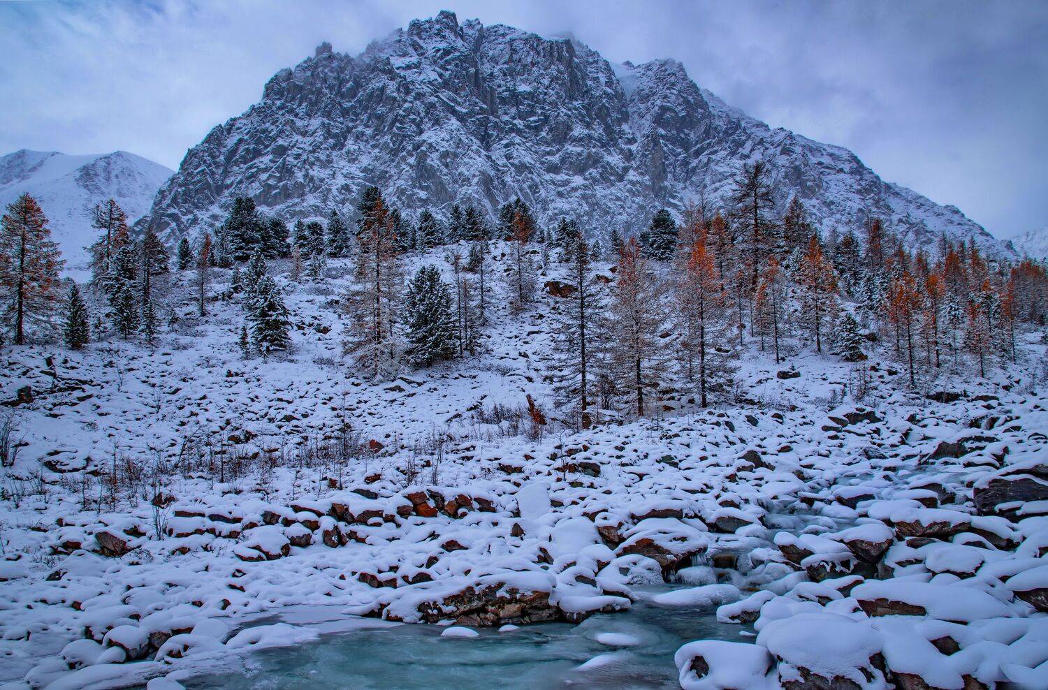 алтай. осень. горы., Евгений Дроботенко