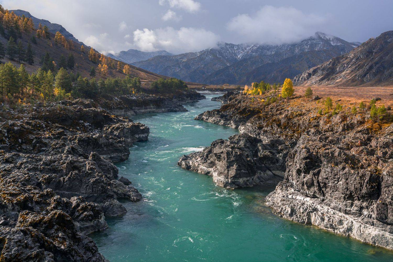россия, горный алтай, катунь,осень, Андрей Поляков