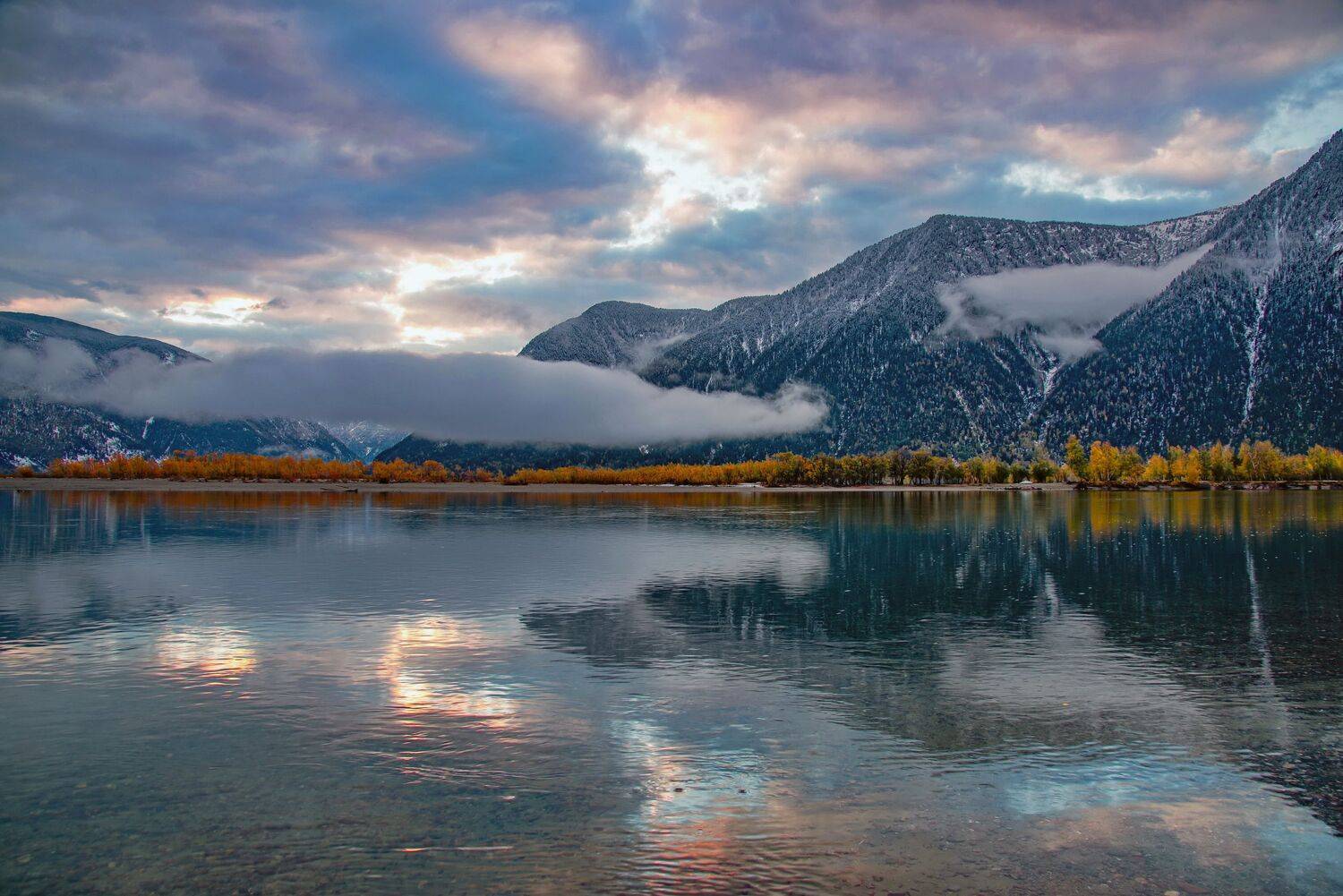 алтай. осень. горы., Евгений Дроботенко