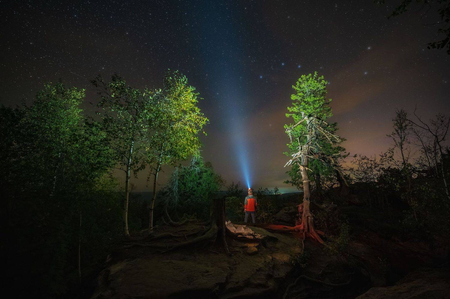 пермский край, ночь, каменный город, россия, урал, пейзаж, звезды,  астрофото, Кирилл Кузнецов