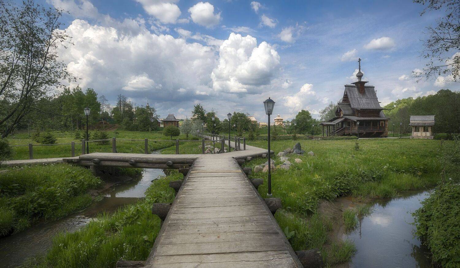 Гремячий, ключ, ручей, лето, храм, зодчество, Сергей Аникин