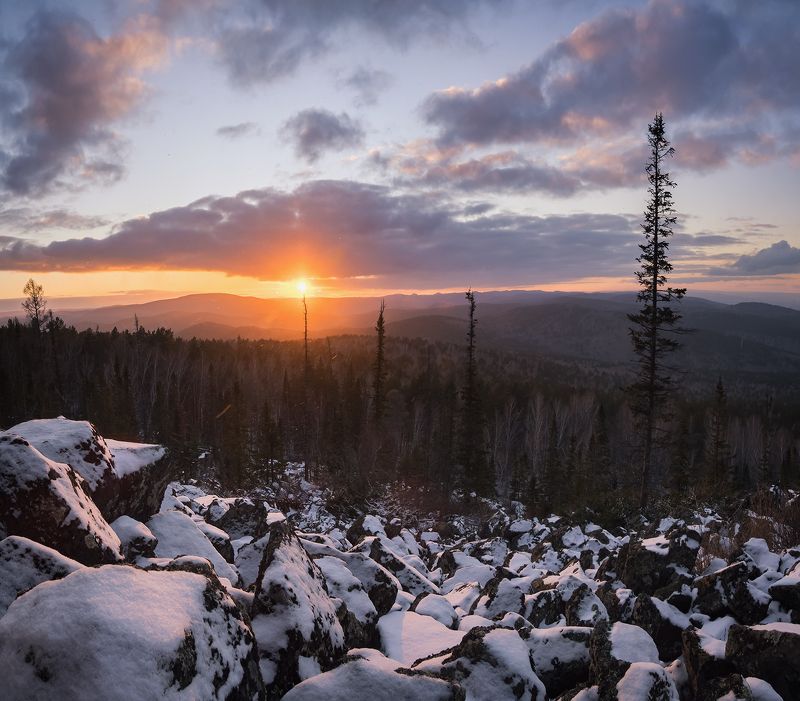 ...Закат на Чёрной Сопке ... фото превью
