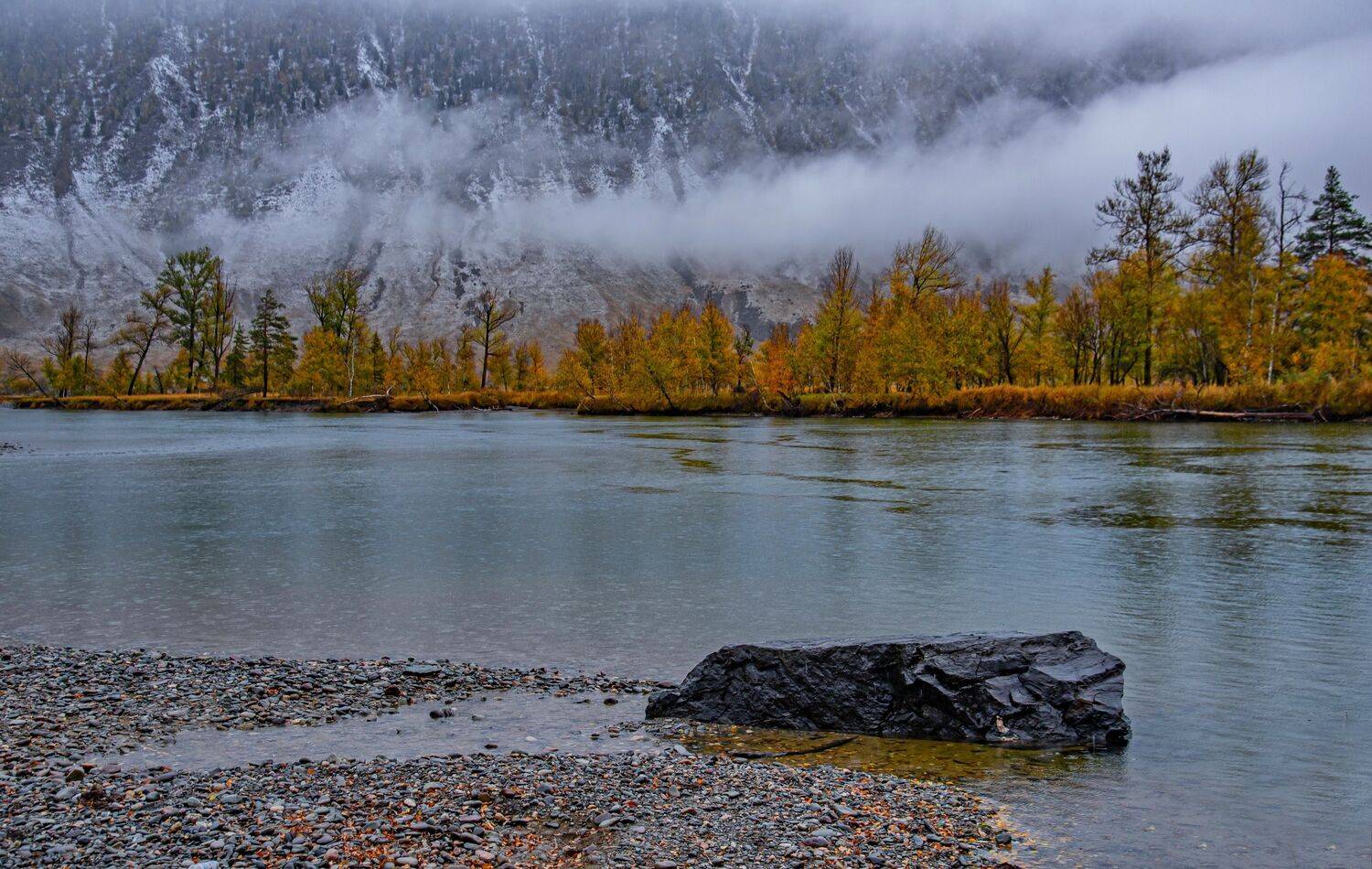 алтай. осень. горы., Евгений Дроботенко