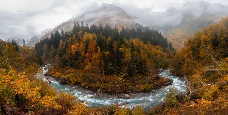 Лазурная подкова Домбая. фото превью