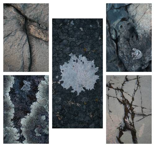 Текстуры Ладожских островов