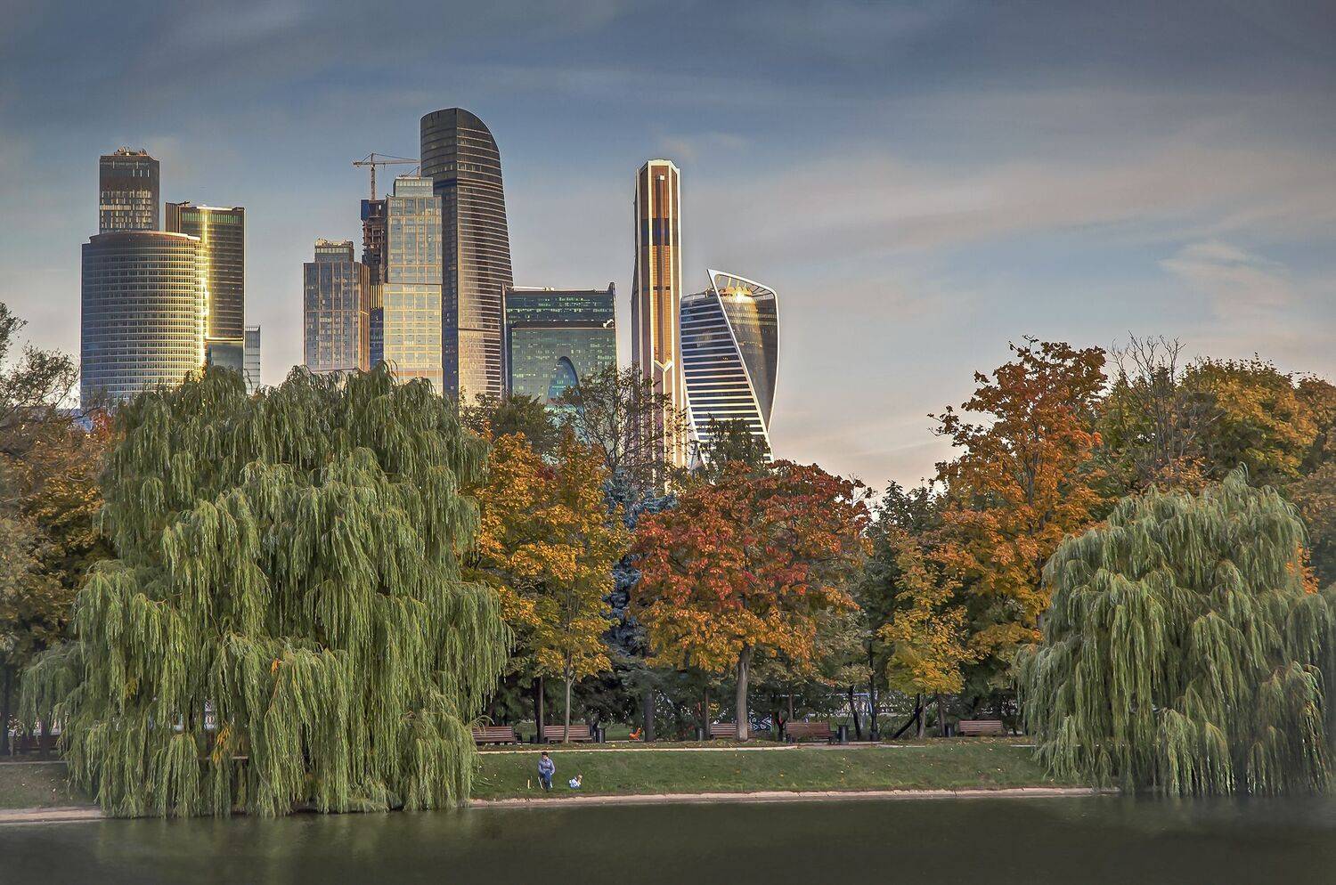 деловой центр.  осень., Бирюков Вячеслав