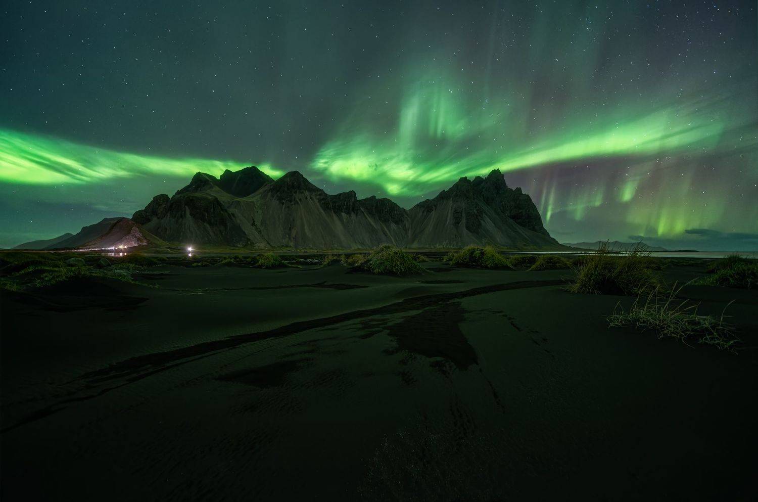 #night #iceland #northerlight #landscape, Riccardo Caprasecca