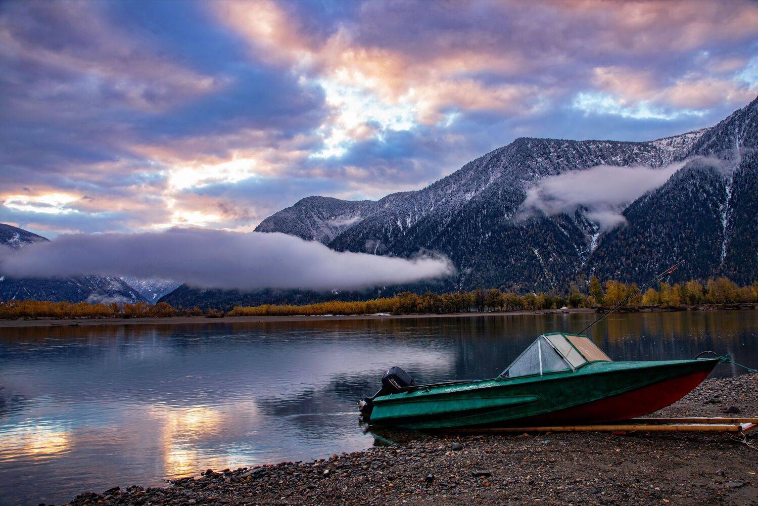 алтай. осень. горы., Евгений Дроботенко