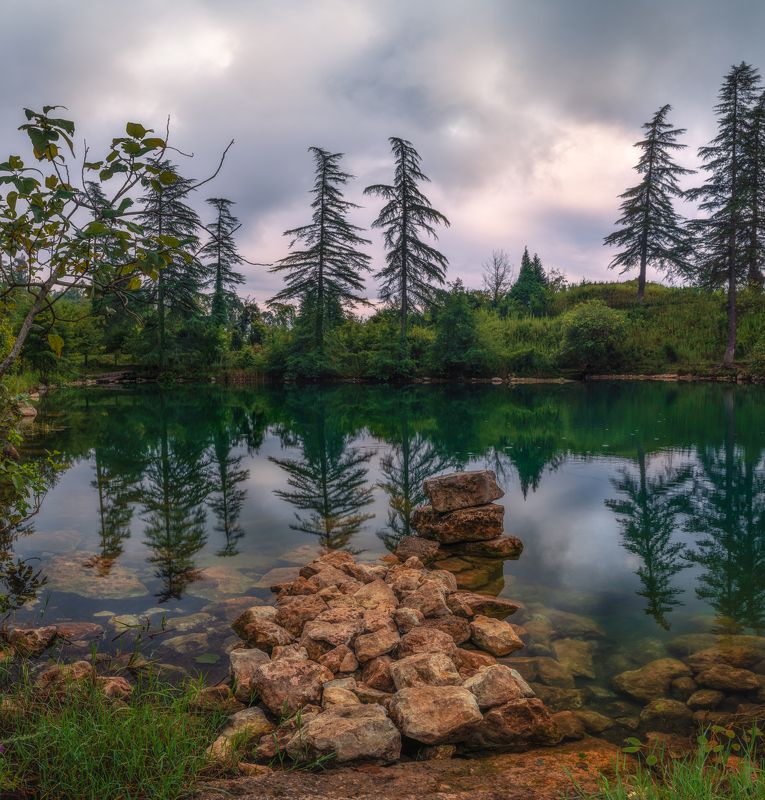 Papantskviri lake, Georgia. фото превью