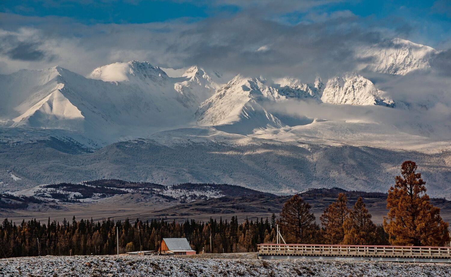 алтай. осень. горы., Евгений Дроботенко