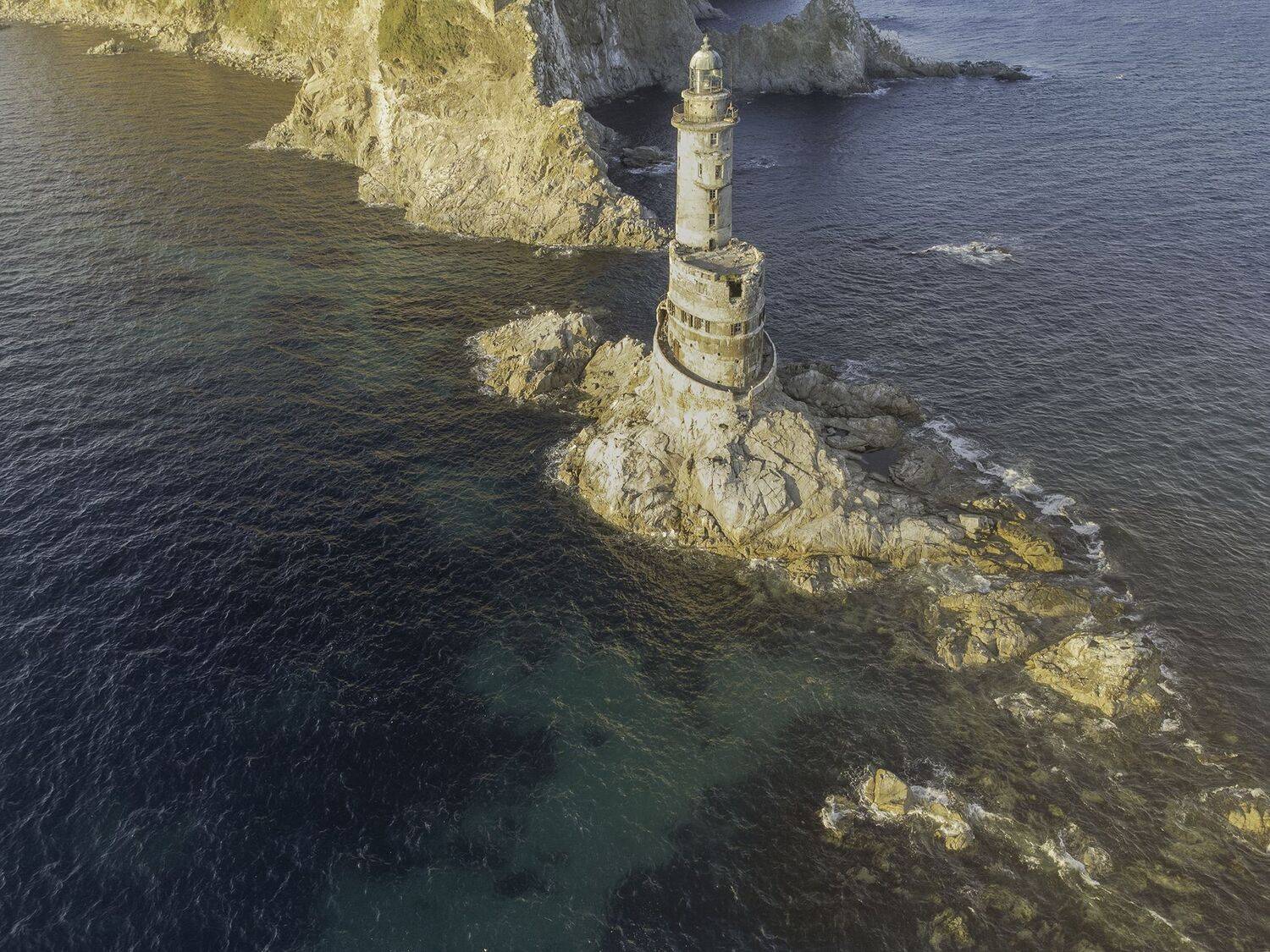 Анива,маяк, Сахалин,Россия, аэро, Лариса Николаевна Дука