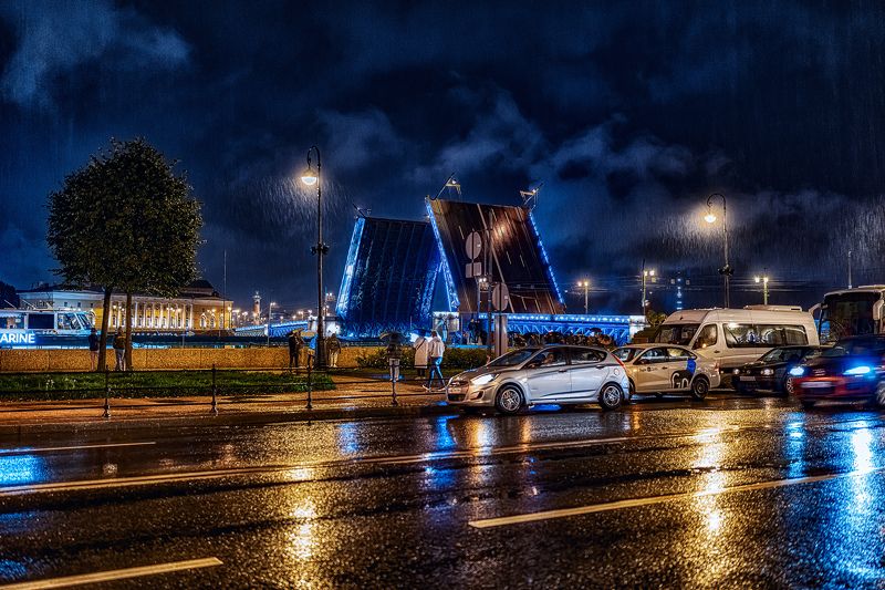 Питер, мосты развели фото превью