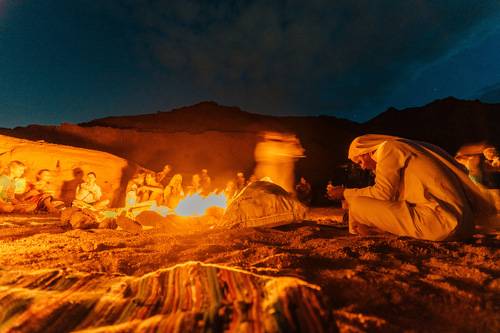 Night in Desert
