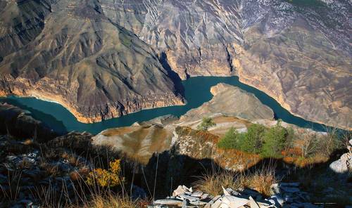 Главный Сулакский каньон..