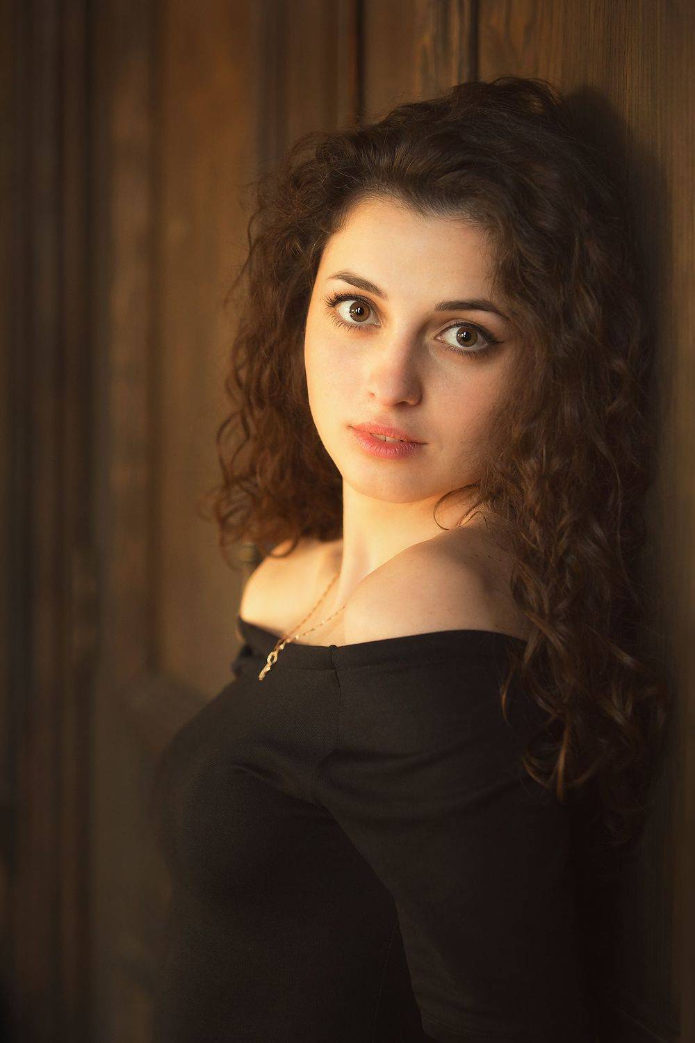 портрет, девушка, Алексей Назаров