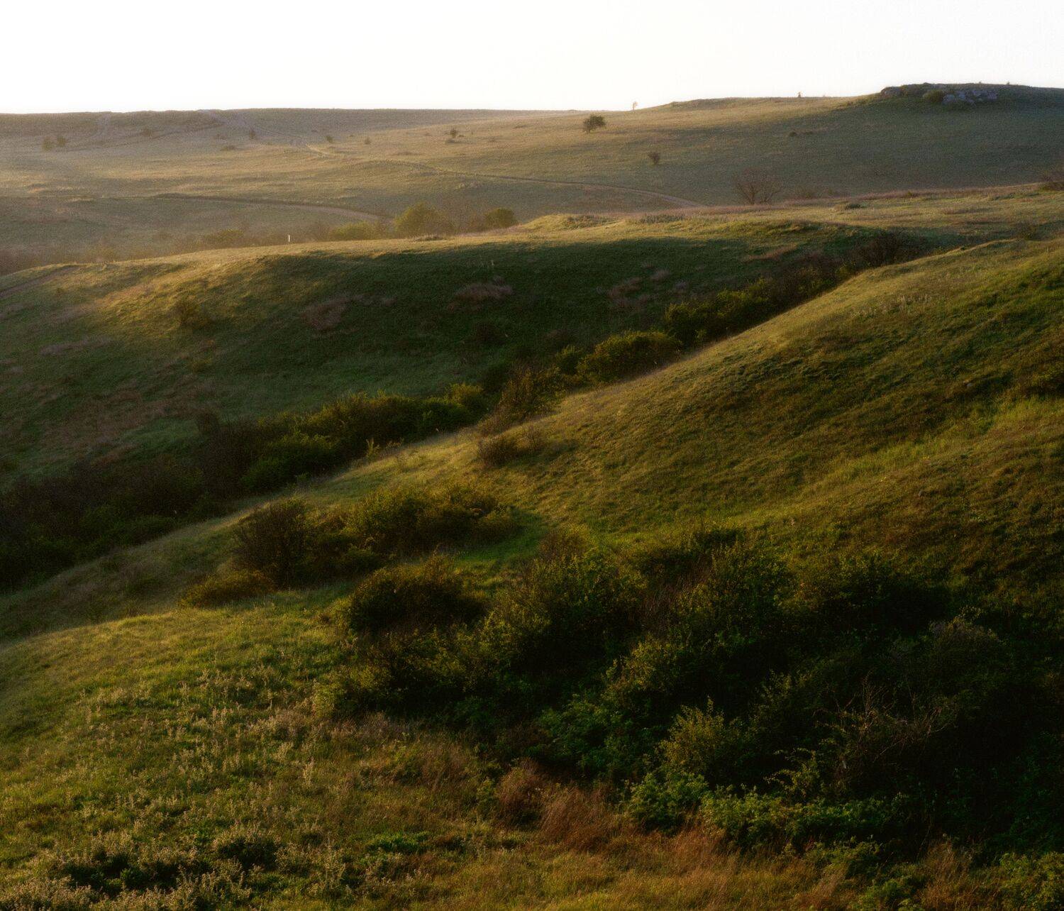 рассвет, горы, утро, пейзаж, Елена Шевченко