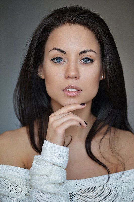 Nikon 80-200, Nikon d 800, Красивая девушка, Портрет, Портрет девушки Кира фото превью