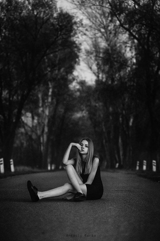 Чёрно белое настроение фото превью