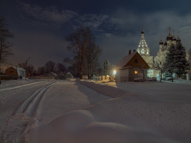 Тихим зимним вечером... фото превью