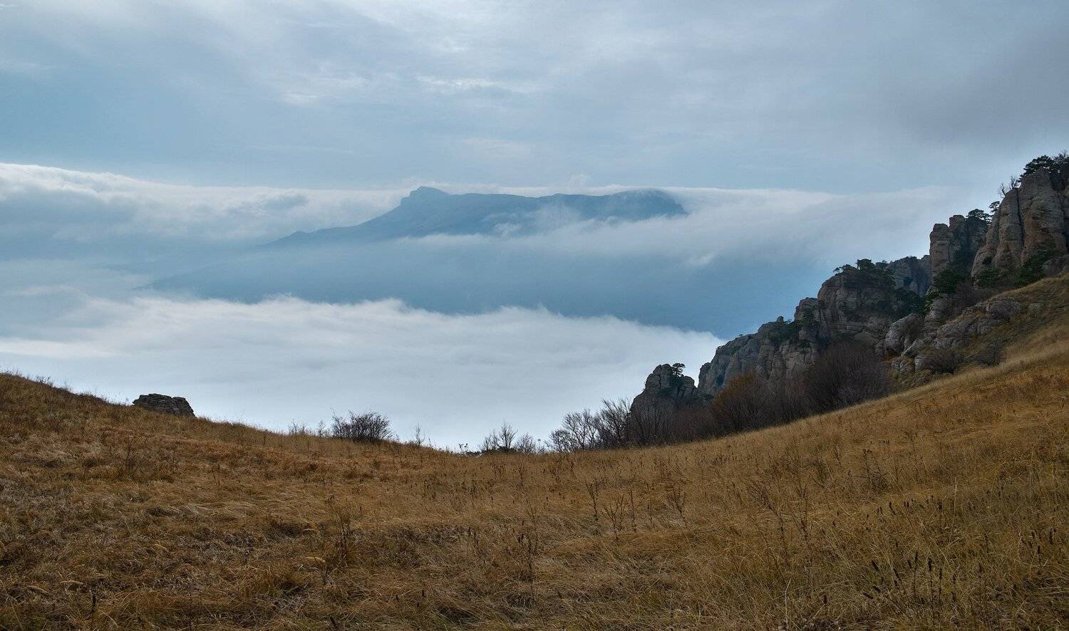 Демерджи, Крым, Облака, Октябрь, Олег Логунов