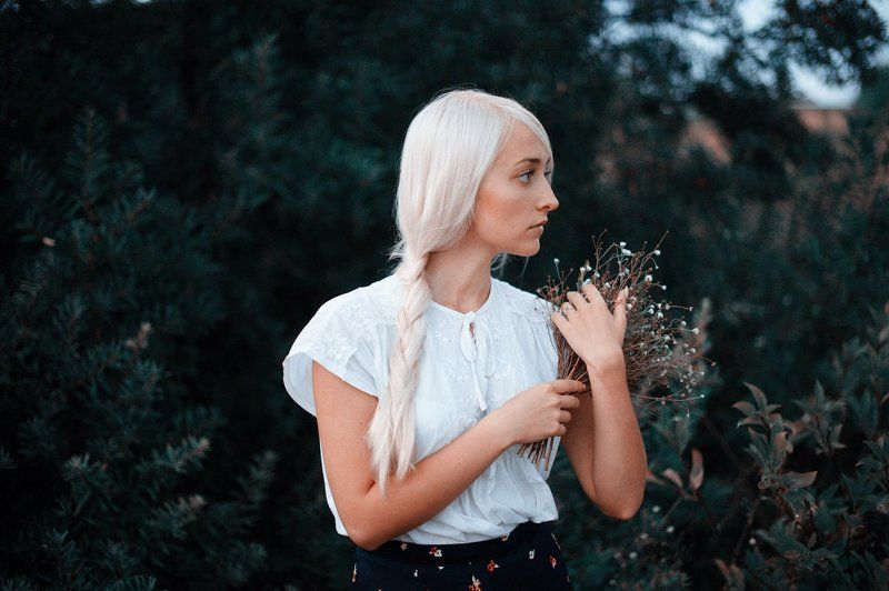 Девушка, Лето, Портрет *** фото превью