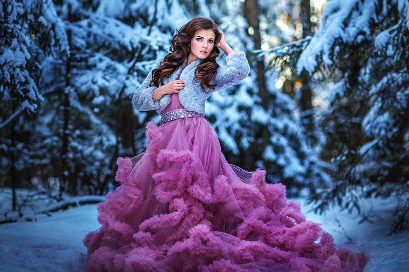 зимнее облако фото превью