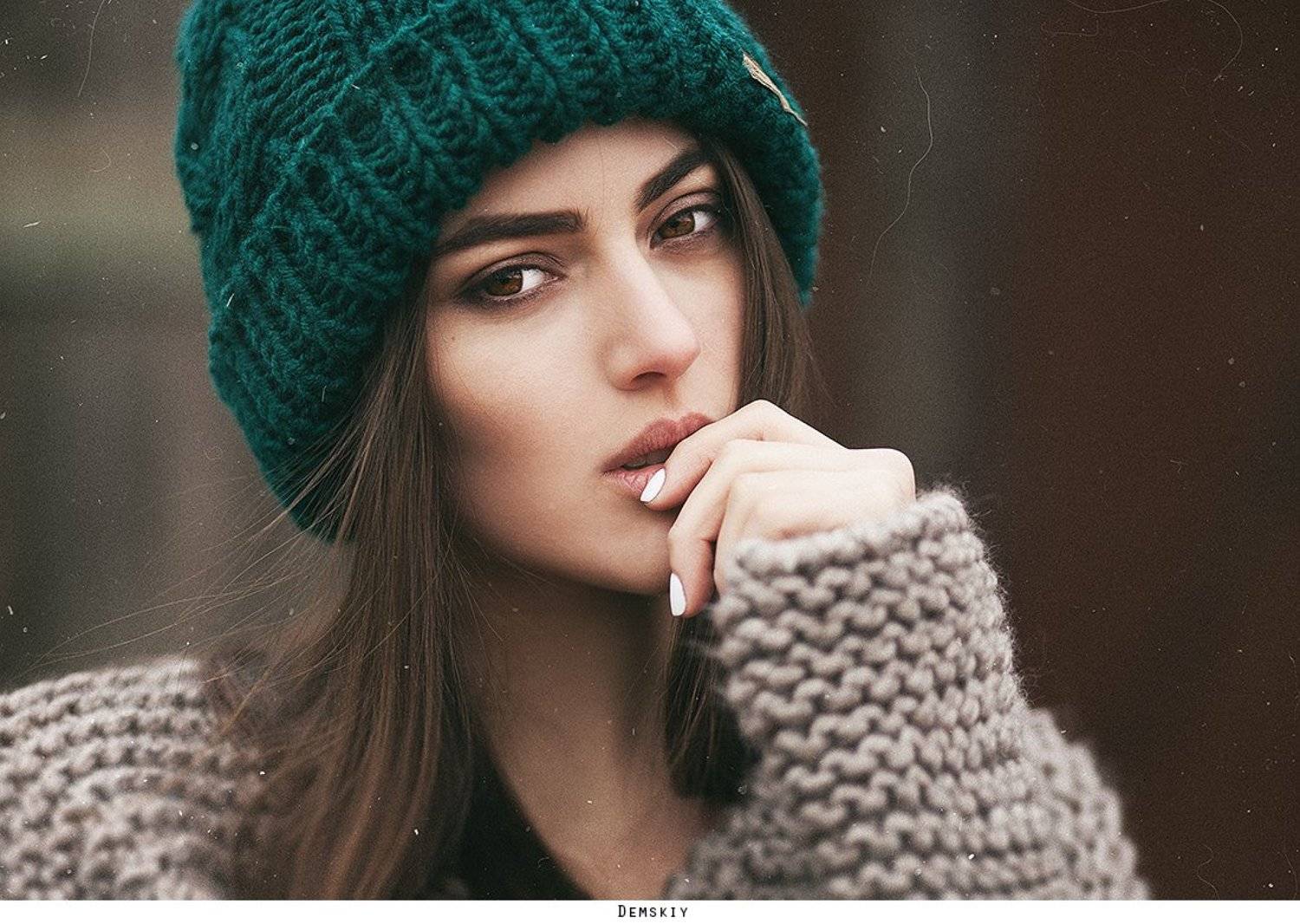 модель, взгляд, девушка, губы, Руслан