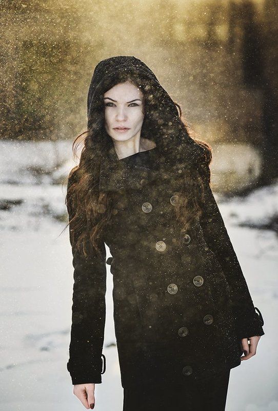 Art photo, Girl, Sun, Vampire, Winter Paula фото превью