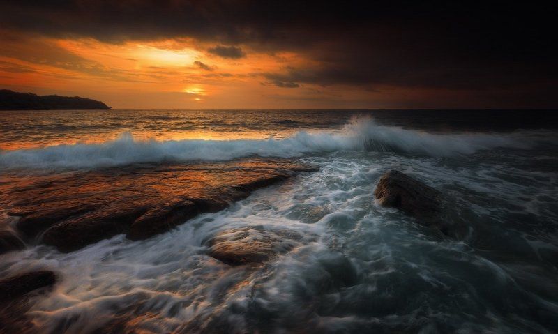 Koh kood, Sea, Stones, Thailand Зовет волна в морскую бездну... фото превью