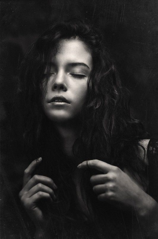 Beautiful, Beauty, Black & white, Bw, Face, Girl, Light, Model, Moscow, Nikon, People, Portrait Feeling фото превью