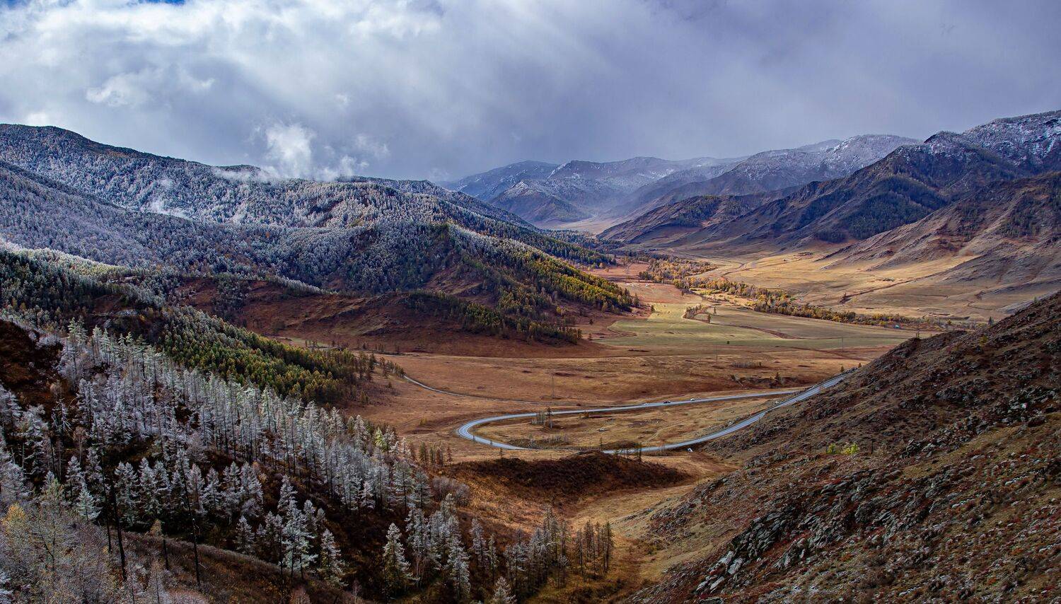 алтай. осень. горы.а, Евгений Дроботенко
