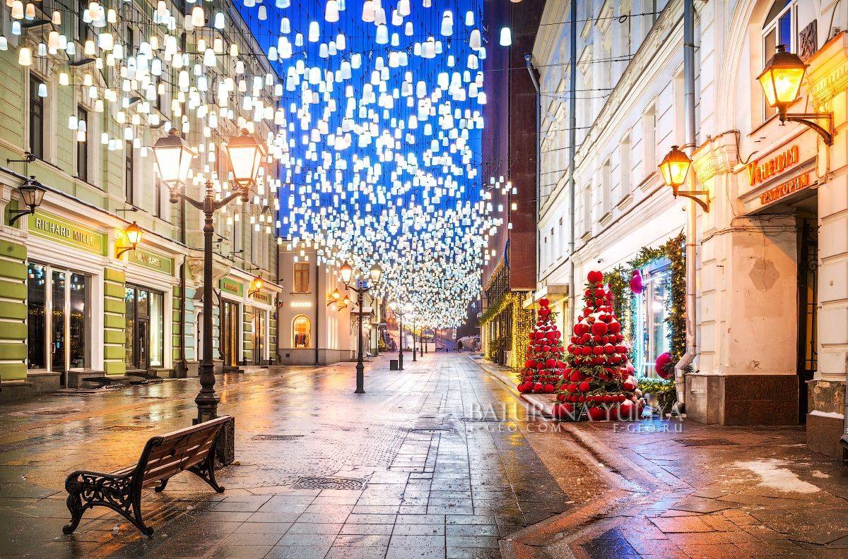 москва, столешников переулок, новый год, Юлия Батурина