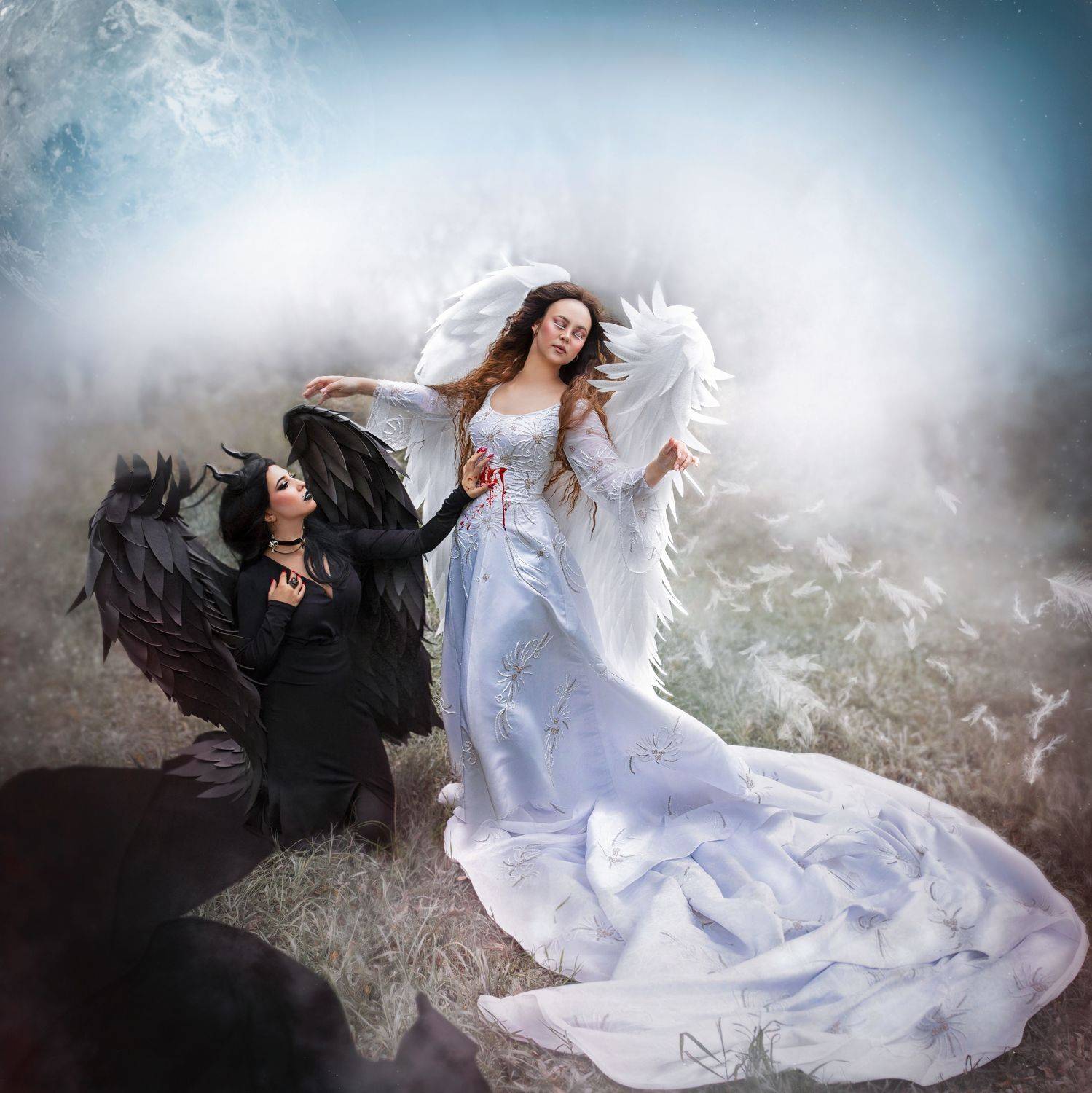 фотограф юлия дюдина, фотосессия ангел и демон, фотосессия в нижнем новгороде,, Julia Dyudina