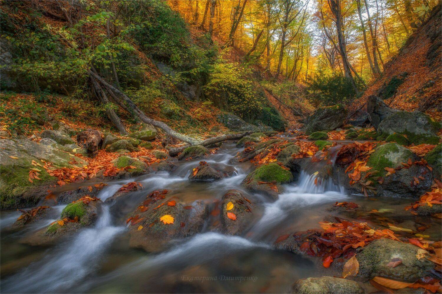 крым, алушта, водопад, генеральское, джурджур, джур-джур, хапхал, осень, пейзаж, хапхальское ущелье, crimea, landscape, Дмитренко Екатерина