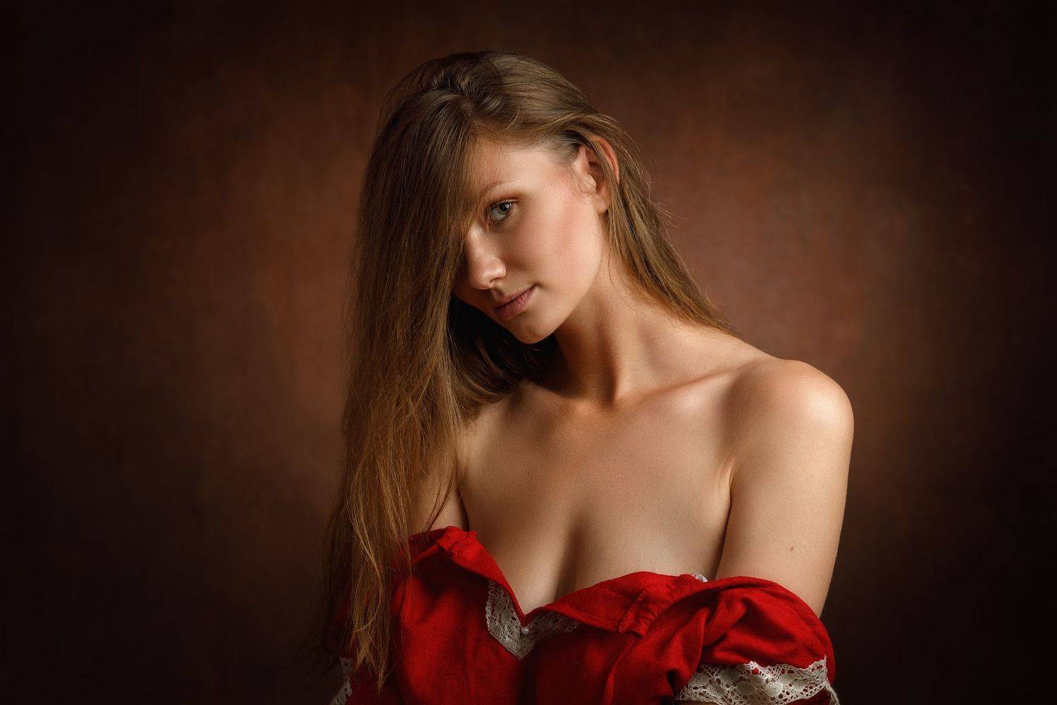 портрет, девушка, Сергеев Сергей