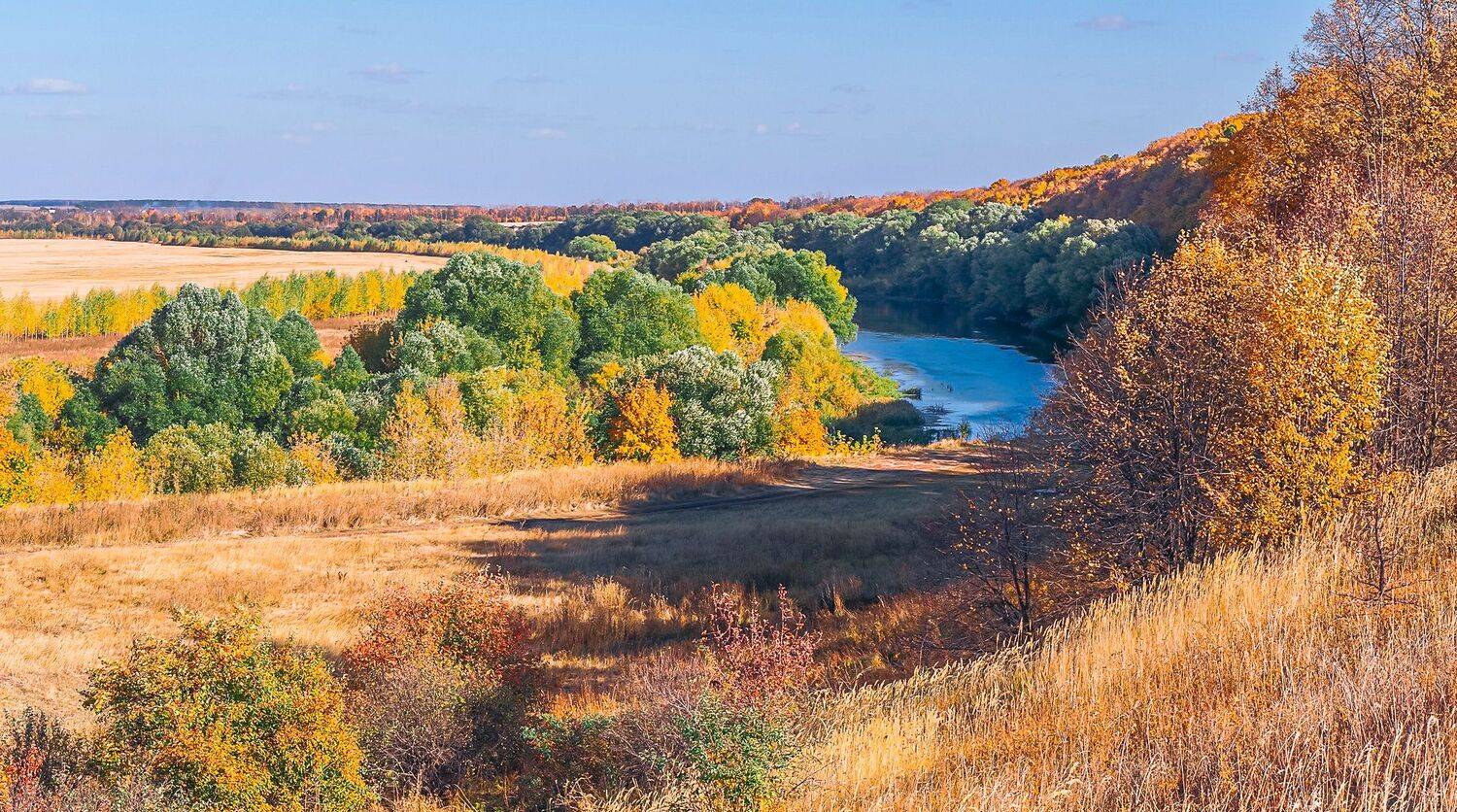 осень, октябрь, ливны, шатилова гора,, Николай Бологов