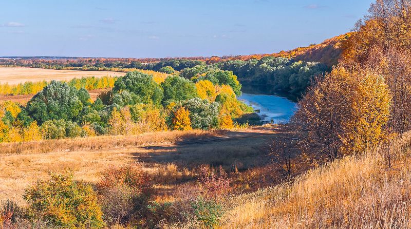 осень, октябрь, ливны, шатилова гора, Октябрь фото превью