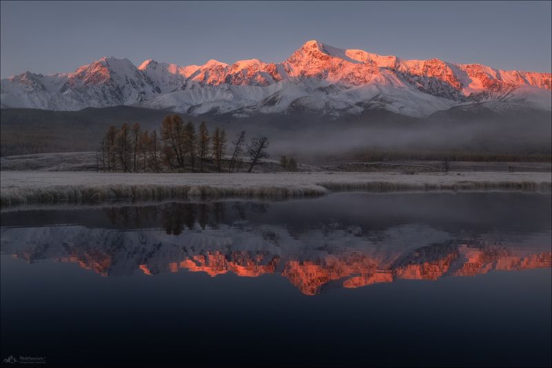 алтай, горный алтай, джангысколь,джангыскол, ештыкель, ештыкол, северо-чуйский хребет, фототур на алтай, чаңгыс-хөль, чаңгыс хөль, эшту-кол, эшту-коль, ештык-кöль, юшту-голь, шабаш, моховое поле Утро озера Джангысколь .. фото превью