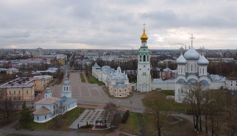 kremlin, cathedral, tower, church, history, architecture, symbol, city Morning in November фото превью