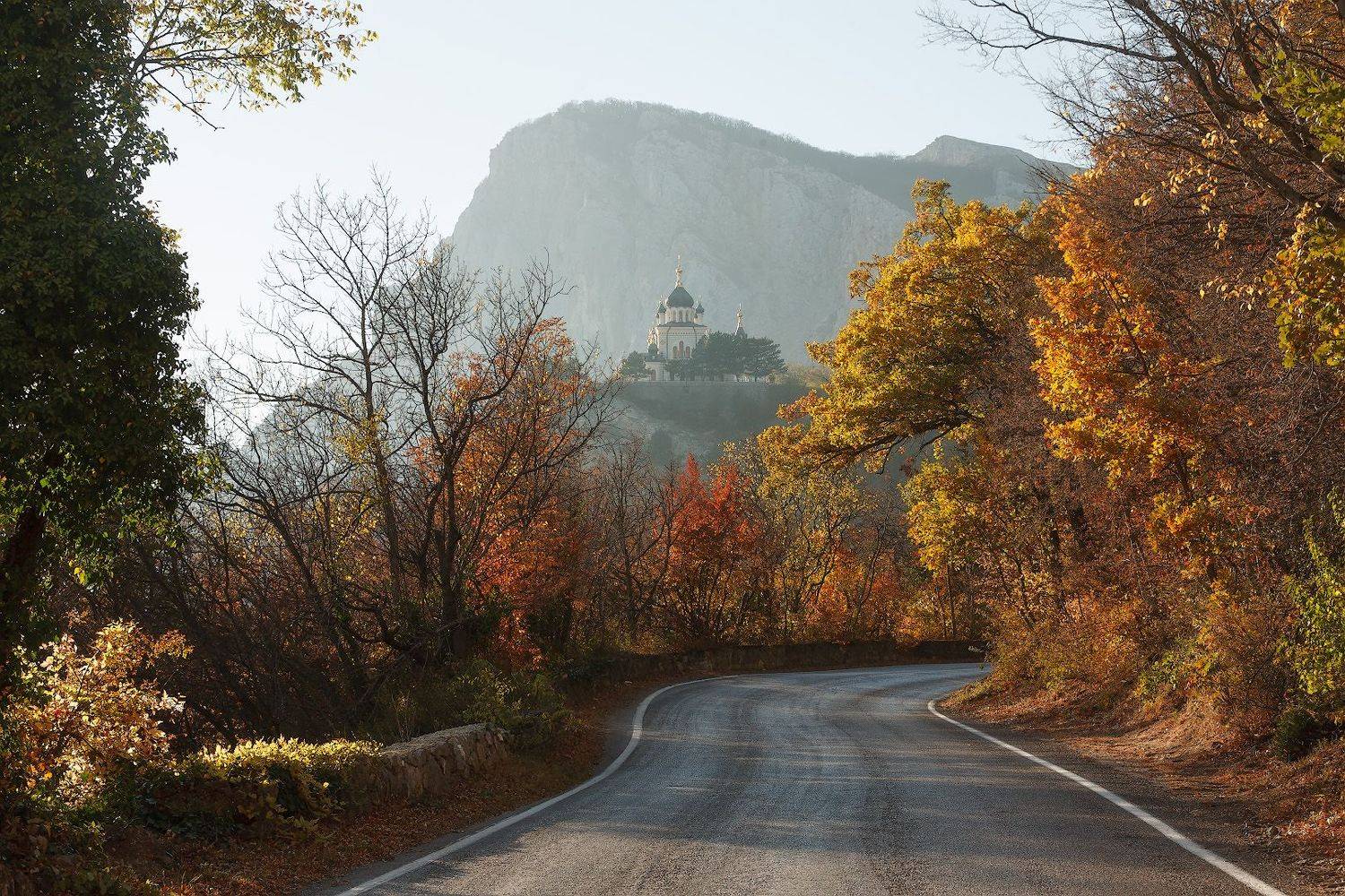 крым, осень, лес, горы., Владимир Дубинин