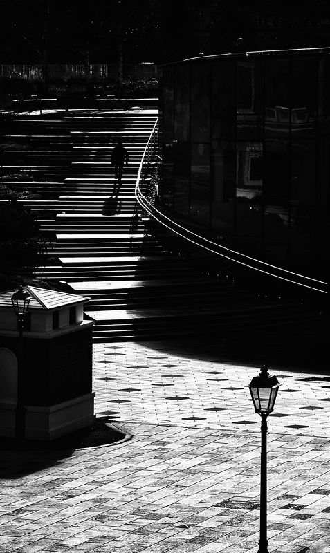 чб фото,тени * фото превью