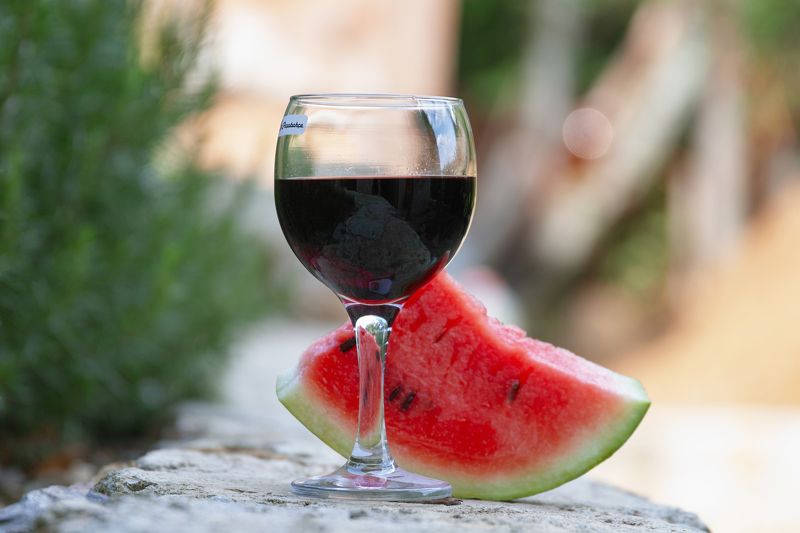 Red Crimean Port Massandra and Bakhchisarai watermelon фото превью