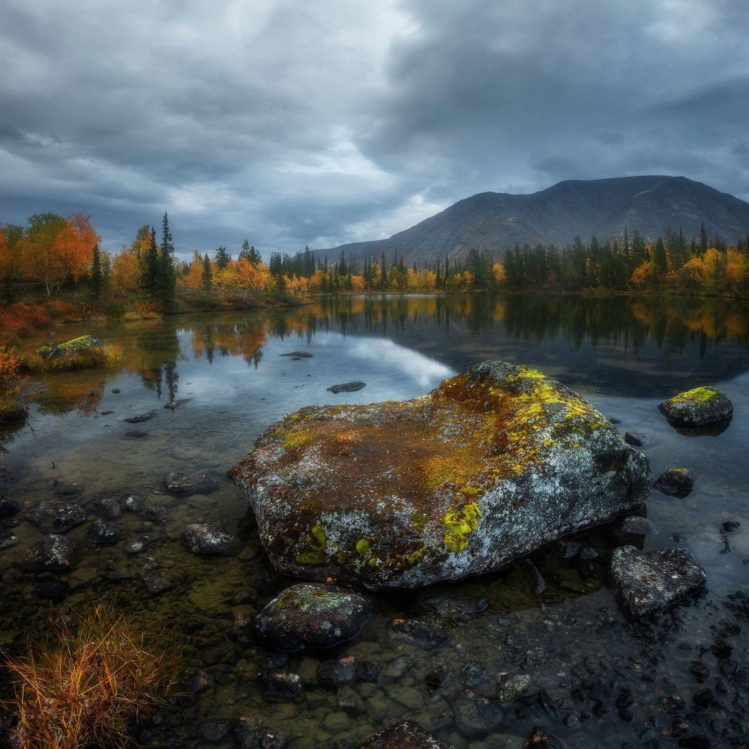 хибины, горы, осень, Марголин Алексей