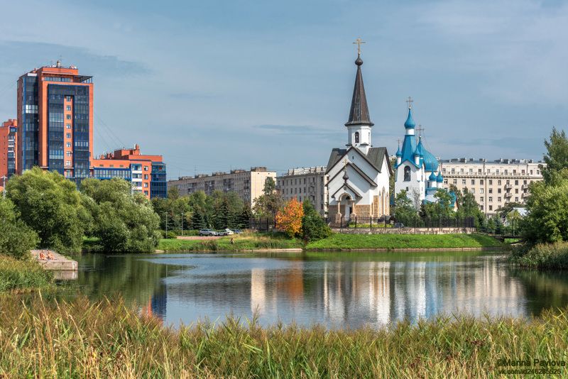 Летним днём в Пулковском парке... фото превью