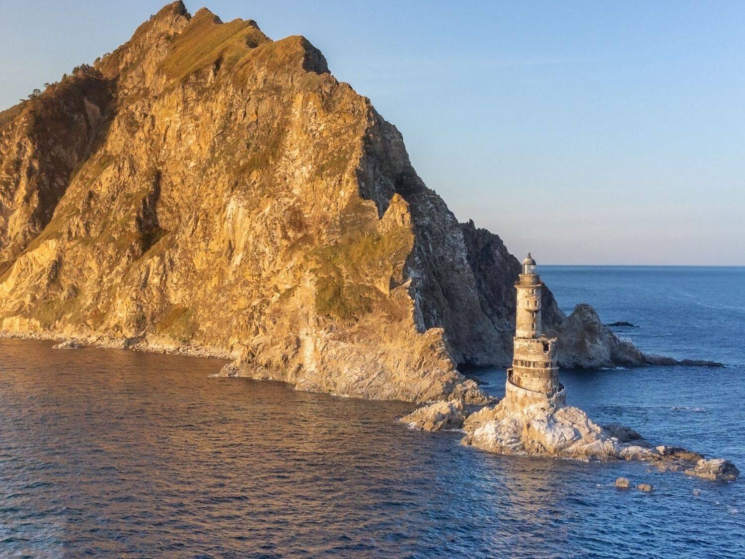 Россия, Сахалин,Анива, маяк, океан, пейзаж, Лариса Николаевна Дука