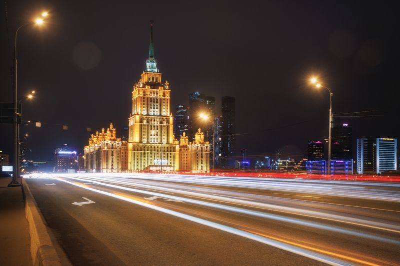 Гостиница Украина и Новоарбатский мост фото превью