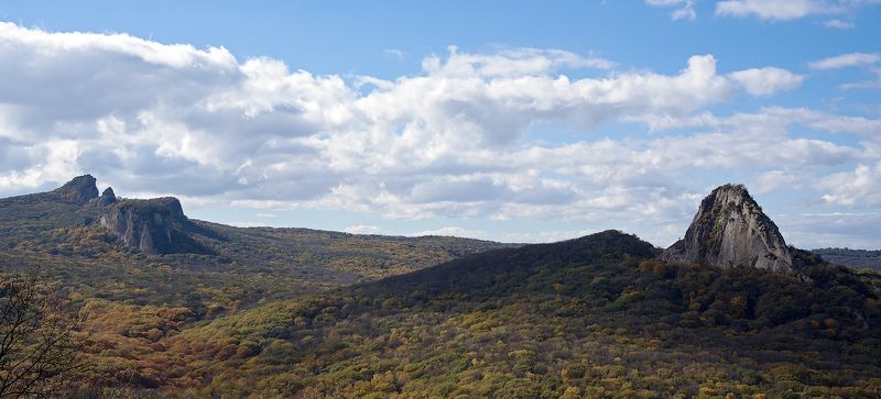 природа,горы,осень Противостояние фото превью